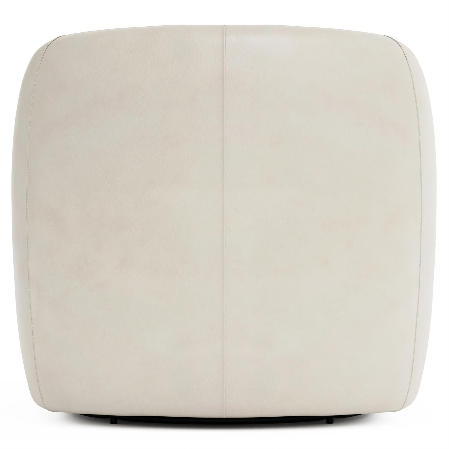 Aline Leather Swivel Chair