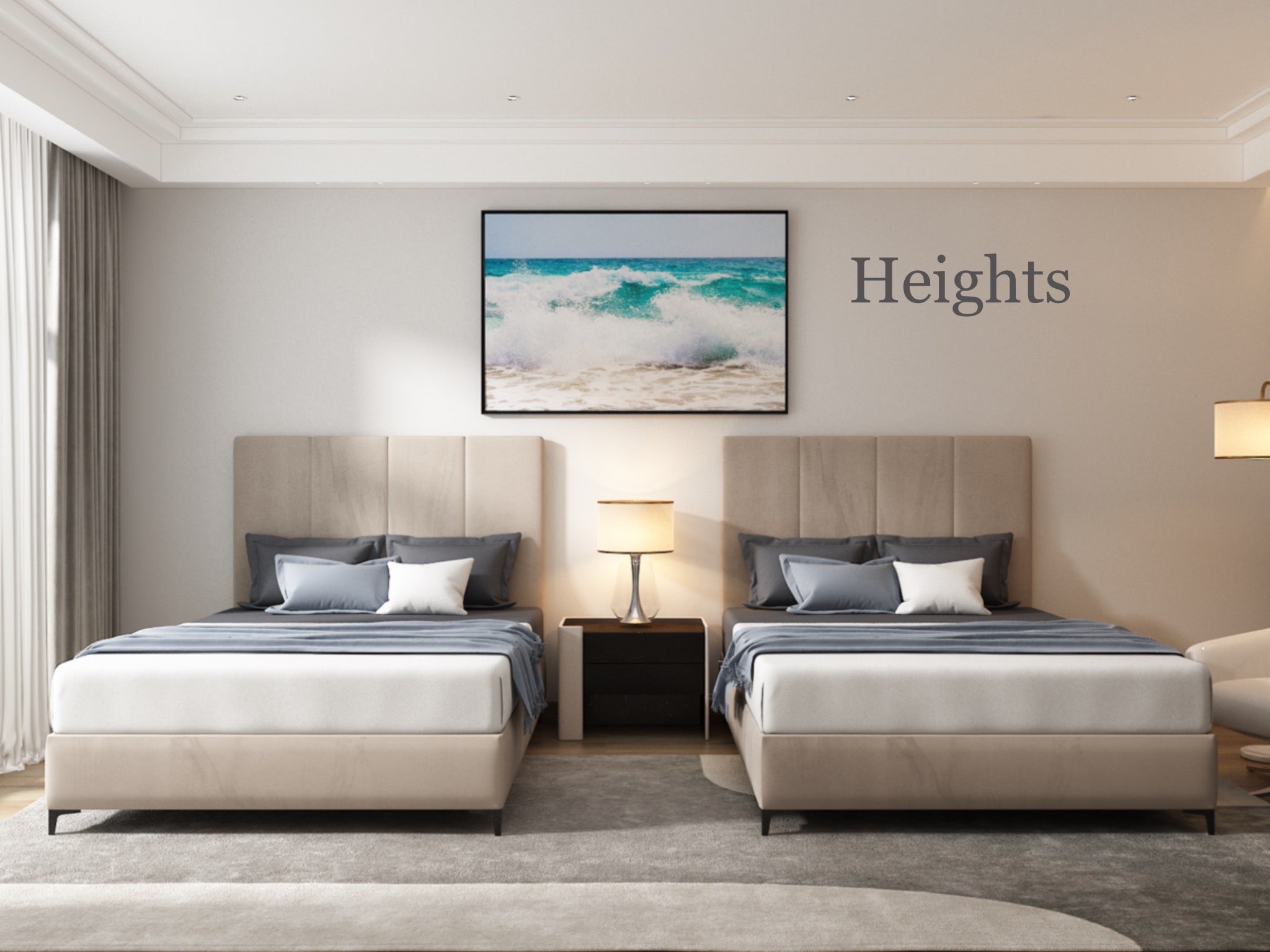 Heights Upholstered Bed