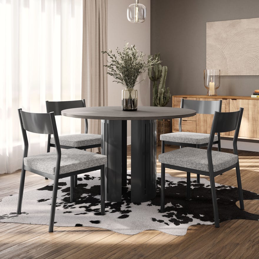 Adrian Metal Back Chair