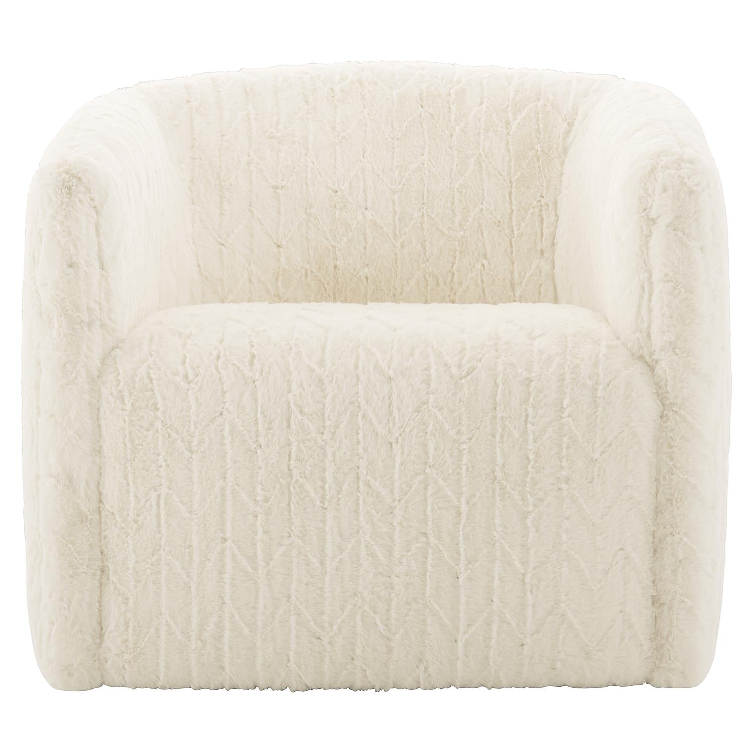 Aline Fabric Swivel Chair