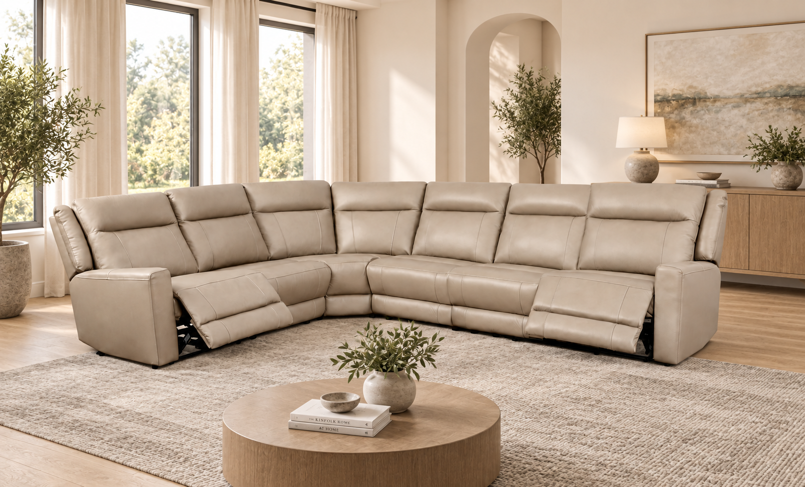 Blocks Reclining Sectional