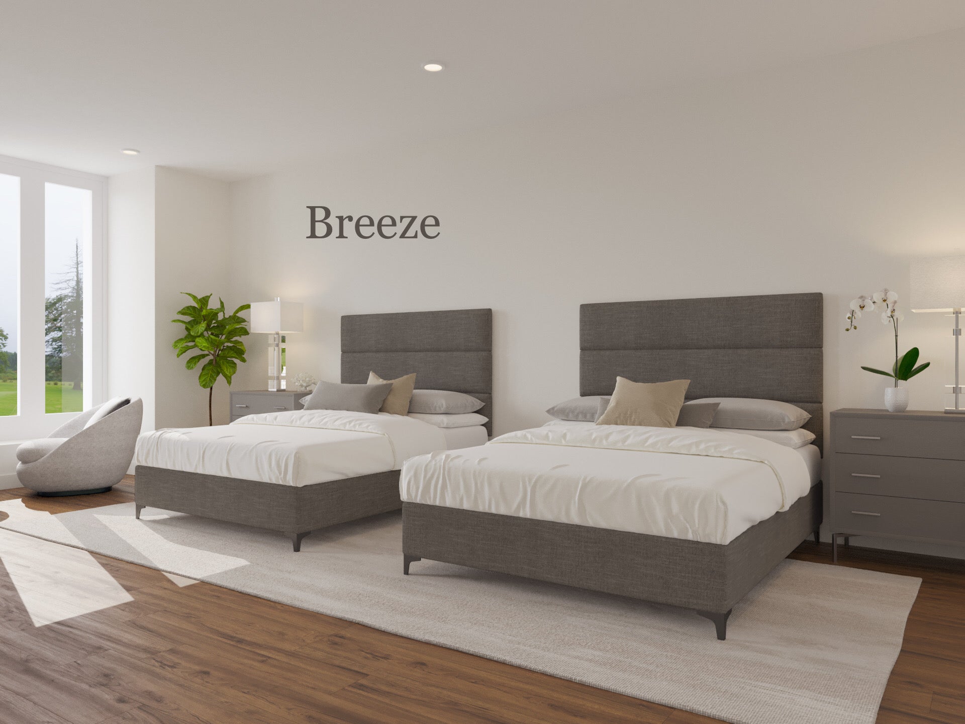 Breeze Upholstered Bed