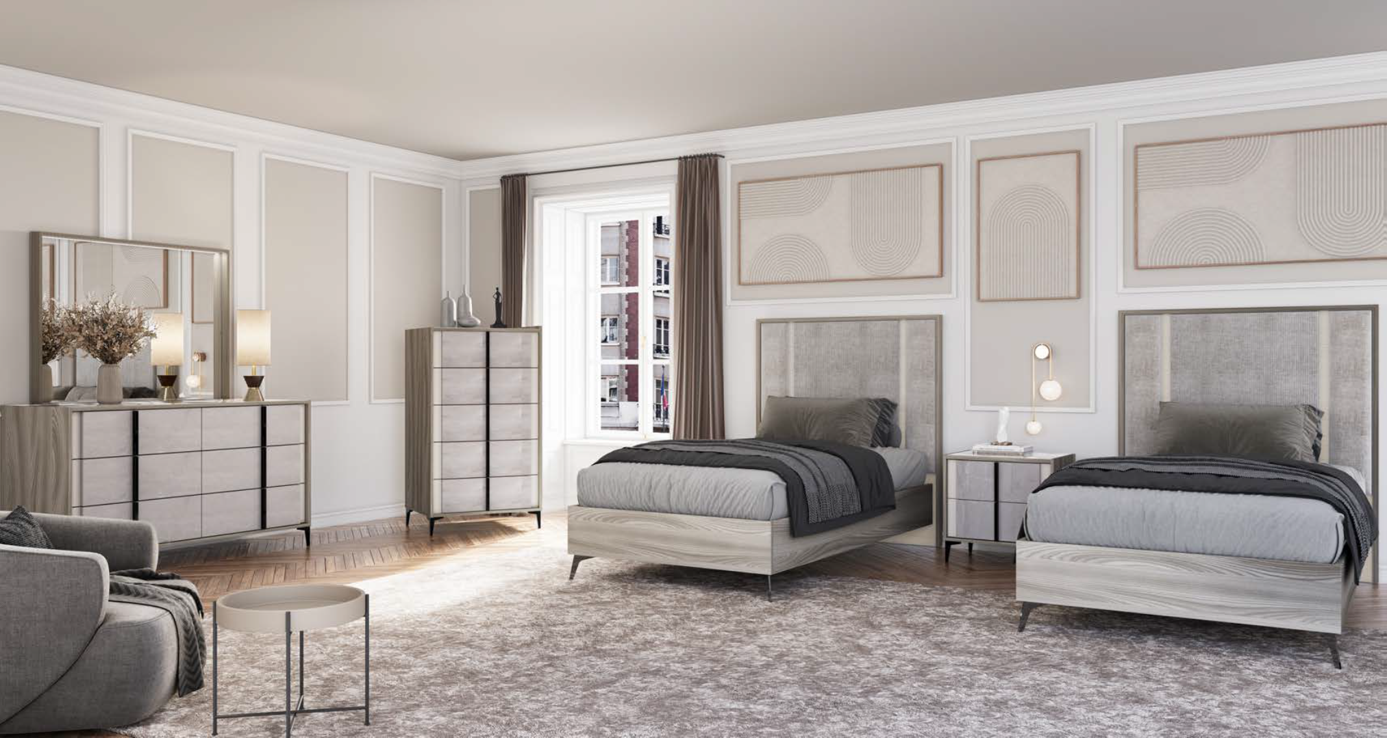 Aria Bedroom Set-Black