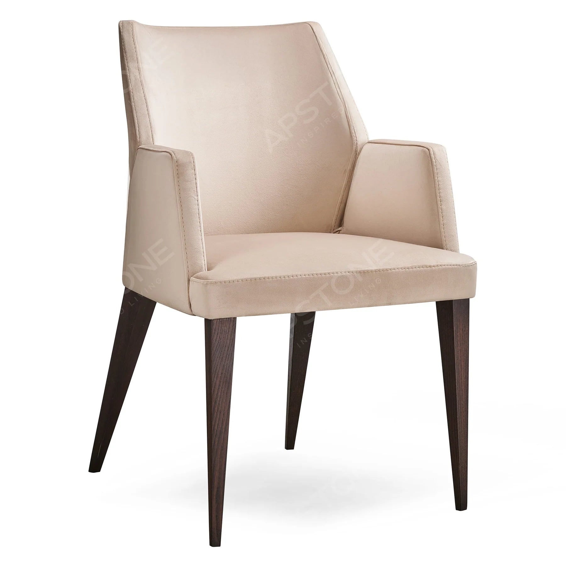 Wing Upholstered Chair-Arm