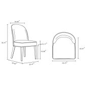 Hillman  Dining Chair- Side