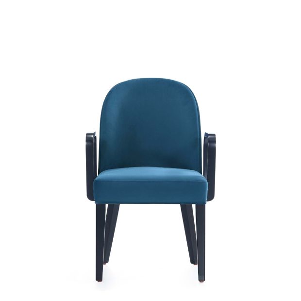 Hillman  Dining Chair- Wood Arm