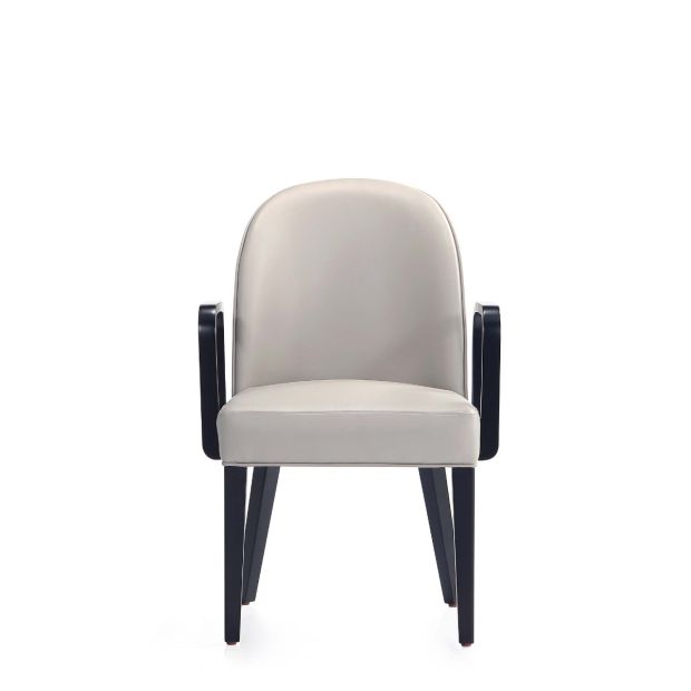 Hillman  Dining Chair- Wood Arm