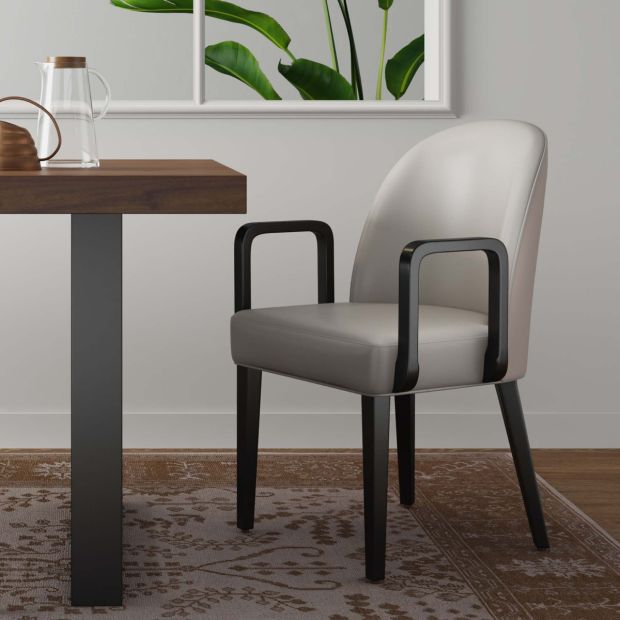 Hillman  Dining Chair- Wood Arm
