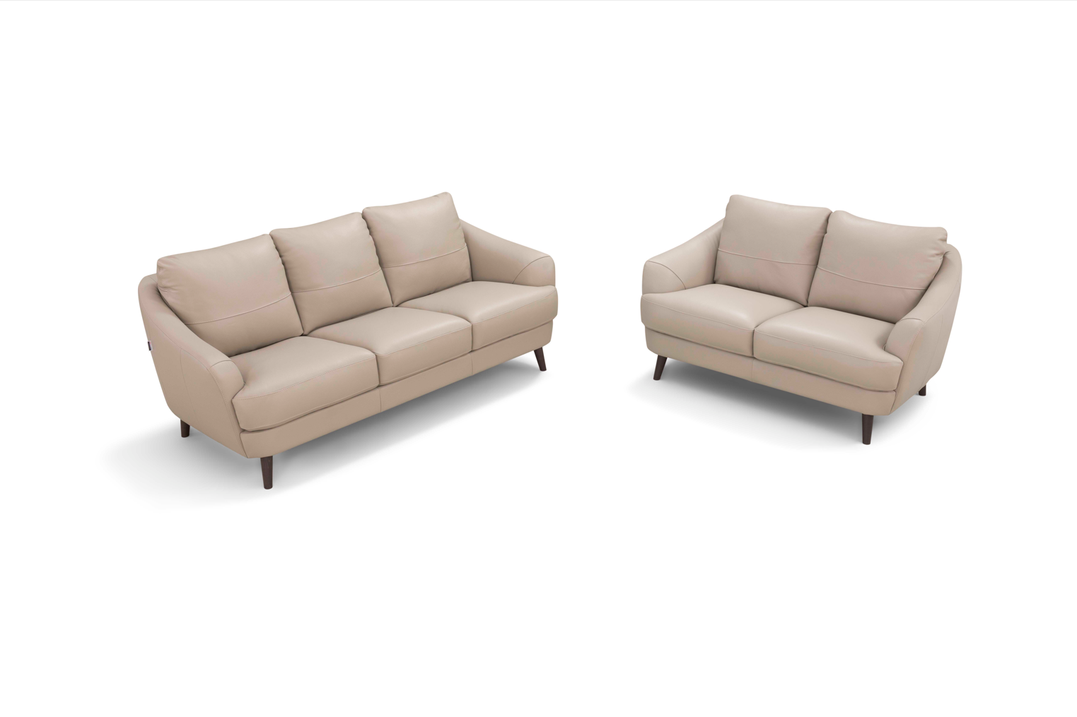 Jazz Italian Leather Loveseat
