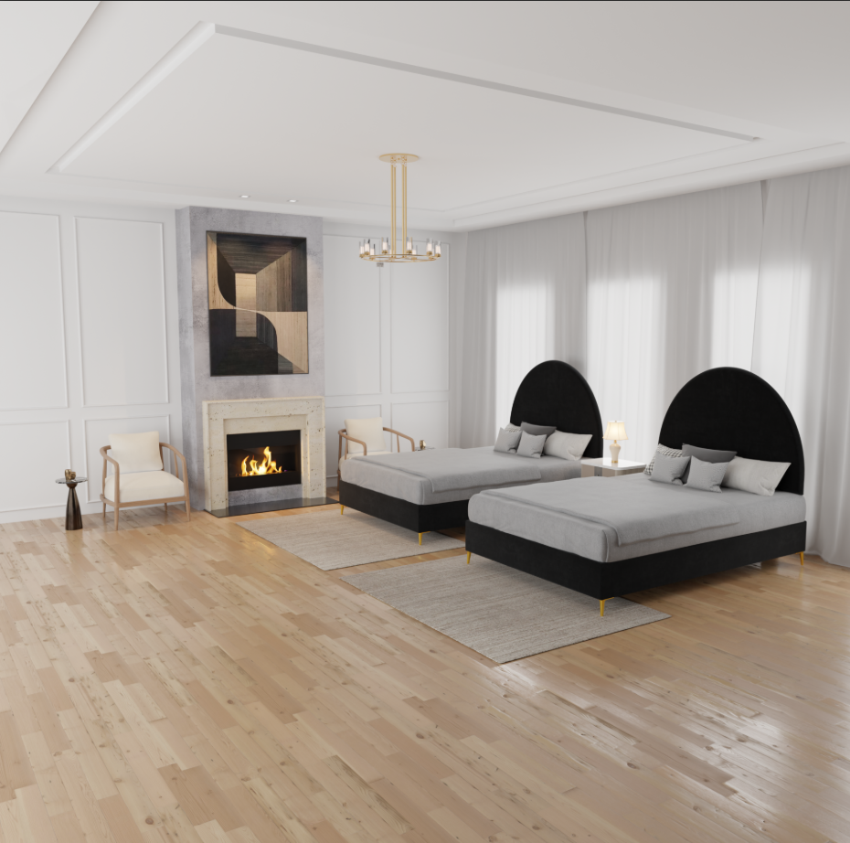 Sphere Upholstered Bed