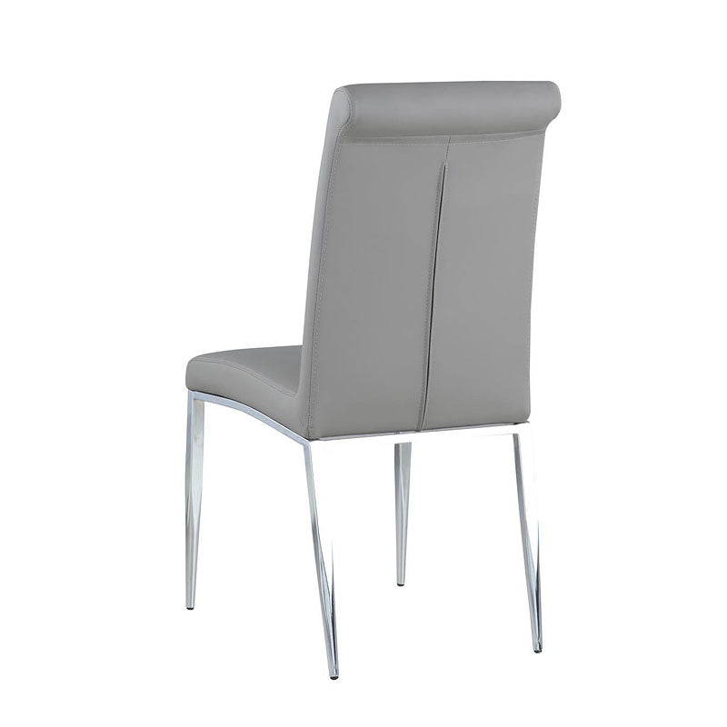 Rollback Taupe Upholstered Dining Chair