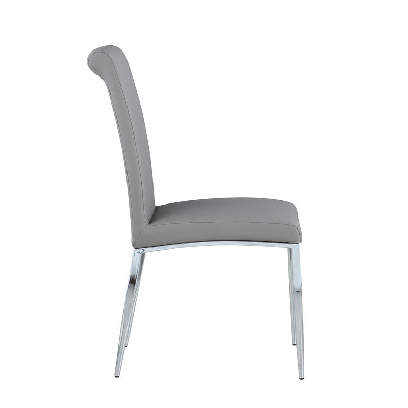 Rollback Taupe Upholstered Dining Chair